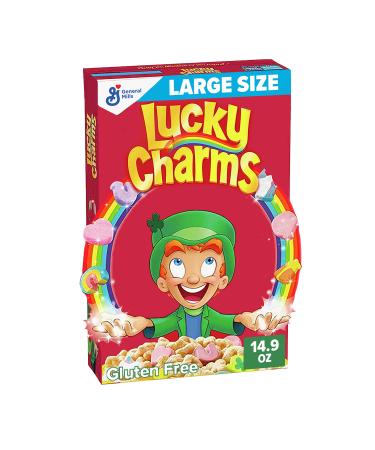 Lucky Charms Marshmallow Cereal with Unicorns Gluten Free 14.9 oz