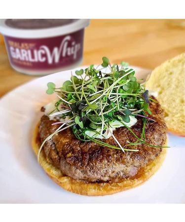 Bralas Best Garlic Whip - Garlic Lover's Sauce, Dip & Spread - Keto, Gluten-Free, Dairy-Free, Sugar-Free - 11oz - Buy Online on SooperMarket.com
