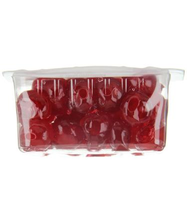 Ruf Red Maraschino Cherries - Extra Fruity Non-Alcoholic Cocktail Cherries for Cakes & Cocktails | 4 Pack x 100g - Buy Online on SooperMarket.com