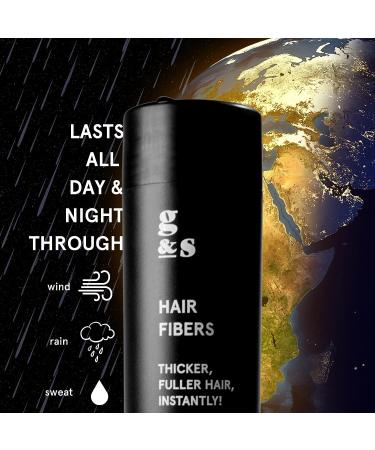Grace and Stella Hair Building Fibers - Medium Brown (22g) - Instantly Thicken Thinning Hair - Cover Bald Spots Discreetly - Buy Online on SooperMarket.com