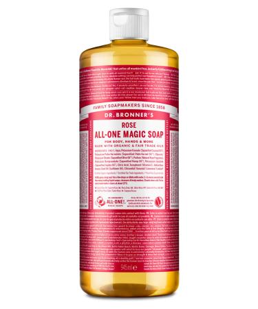 Dr. Broner's Liquid Soap - 946 ml Rose 946 ml (1 pack)