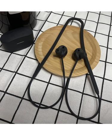 Wireless Earphone Lanyard - Anti Lost Strap for WF-1000XM4 Earphones | Silicone Waterproof Strap for Wireless Earbuds Dalynn Black - Buy Online on SooperMarket.com
