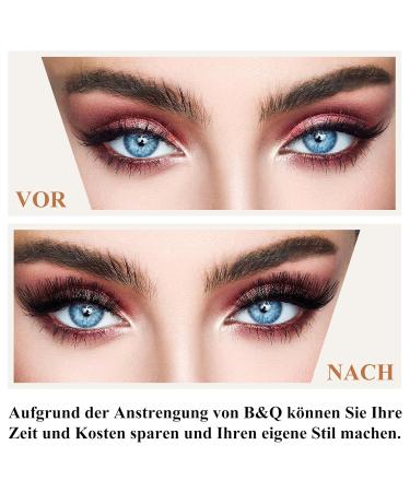 72 PCs B&Q DIY Individual Eyelashes - Reusable Fluffy Wispy for Beginners | Eyelash Extensions at Home (NM C-12 mm) - Buy Online on SooperMarket.com