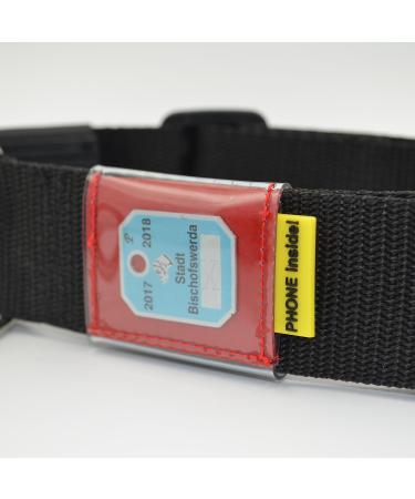 josi.li dog brand bag protective cover dog starks address pocket collar bag swimming -compatible all brands color selection lock selection (35x45mm brands 40mm width hook closure)