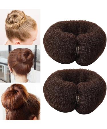 Ulapithi Donut Hair Bun Maker Set - 3 Pieces for Perfect Hairstyles | Hair Styling Tool for Children & Women - Buy Online on SooperMarket.com