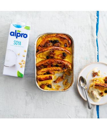 Alpro Almond Plant-Based Long Life Drink Vegan & Dairy Free 1L (Pack of 8) & Soya Plant-Based Long Life Drink Vegan & Dairy Free 1L (Pack of 8) + Plant-Based Long Life Drink - Buy Online on SooperMarket.com