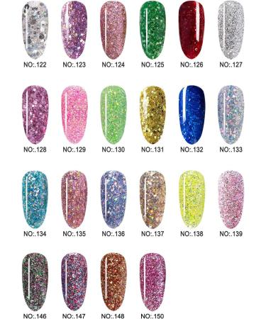 Shine Glitter Hexagon Sequins Dip Powder Nails - 28g/Box, Long-Lasting, No UV Light Needed - Buy Online on SooperMarket.com