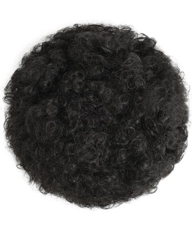 YAMEL Darkest Brown Afro Puff Drawstring Ponytail Extension - Medium Bun Updo Hair Piece for Black Women (Pack of 1) - Buy Online on SooperMarket.com
