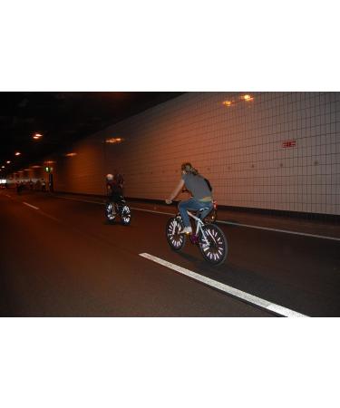 SECUREFLECT 72-Piece Bicycle Spoke Reflectors | 3M Scotchlite Reflective Material | ORIGINAL StVZO Approved - Buy Online on SooperMarket.com
