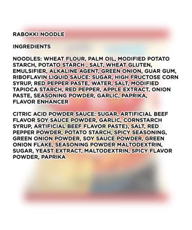 Paldo Korean Noodle Stirfried Rice Cake with Ramen Noodles 145g, Pack of 4 - 20.32 Ounce - Buy Online on SooperMarket.com