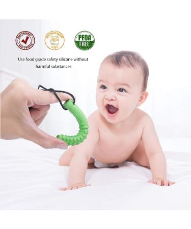 Sensory Chew Necklace for Autism & ADHD - 2 Pack Soft BPA-Free Silicone Teething Necklace for Children with Anxiety - Seeway Chewy Necklace - Buy Online on SooperMarket.com