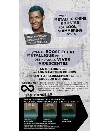 Got2b Metallics M77 Mermaid Green Permanent Hair Color - Vibrant, Long-lasting Dye - Buy Online on SooperMarket.com