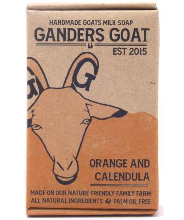 Sweet Orange and Calendula Scented Goat Milk Soap 100g