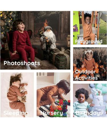 20 Colours Ribbed Pyjama for Unisex Boys and Girls | DreamBuy Loungewear for Babies, Women, and Men | 6-12 Months | Caramel - Buy Online on SooperMarket.com