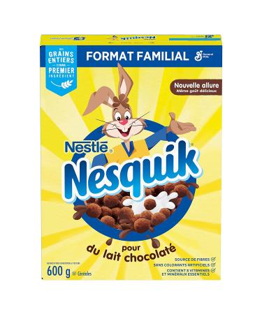 Nesquik Chocolate Cereal 600g | Imported from Canada | Delicious Breakfast Option - Buy Online on SooperMarket.com