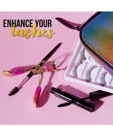 Buy Expressions Eyelash Curler - Ombre Metallic Pink Gold | Precision & Comfort Grip Lash Curler for Effortless Lifting | International Shipping Available - Buy Online on SooperMarket.com