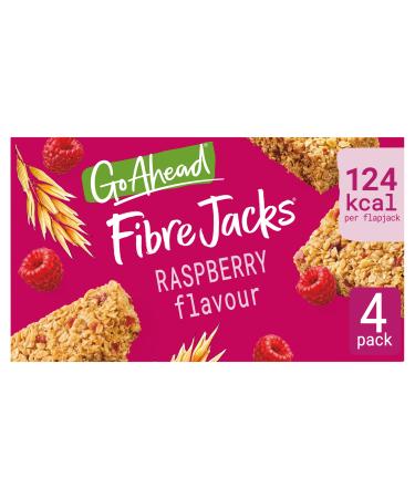 Go Ahead FibreJacks Raspberry 4 Bars 118.9 (Pack of 1)