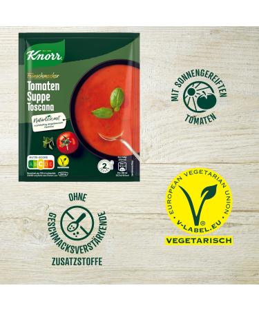 Knorr Gourmet Soup Toscana - Delicious Tomato Soup (9 Pack) | No Additives or Dyes - 65.67g Each - Buy Online on SooperMarket.com