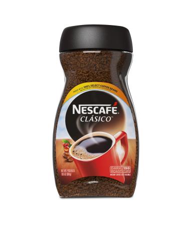 NESCAFE CLASICO Dark Roast Instant Coffee 10.5 oz. Jar 10.5 Ounce (Pack of 1)
