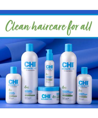 CHI HydrateCare Hydrating Shampoo - Balance Moisture Protect Against Damage Sulfate & Paraben-Free 12 Oz | Cruelty-Free International Shipping - Buy Online on SooperMarket.com