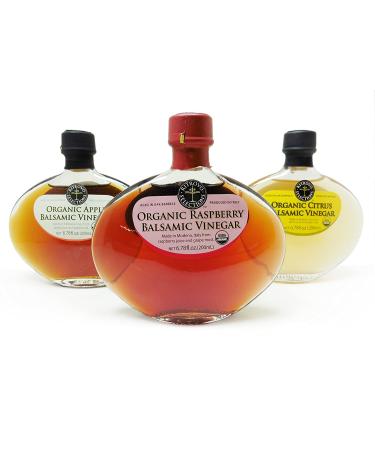 Ritrovo Selections Organic Apple Balsamic Vinegar 6.78fl.oz. (200ml) - Premium Quality - Buy Online on SooperMarket.com