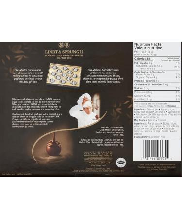 Lindt LINDOR 60% Cacao Dark Chocolate Truffles Gift Box 156-Gram Box Chocolate Gift Box Perfect for Gifting - Buy Online on SooperMarket.com