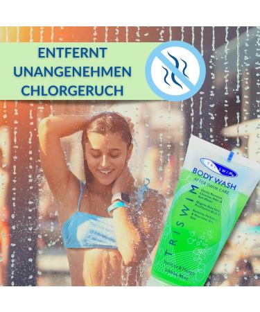 Triswim Anti-Chlorine Travel Set | Chlorine Removal Skin Care for Swimmers | Essential Anti-Chlorine Cosmetics (4x90ml) - Buy Online on SooperMarket.com