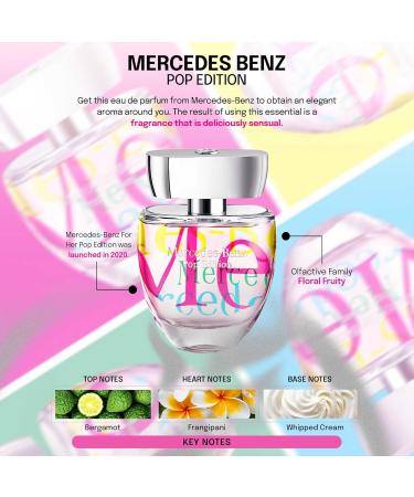 Mercedes-Benz Pop for Women - 2 oz EDP Spray - Buy Online on SooperMarket.com