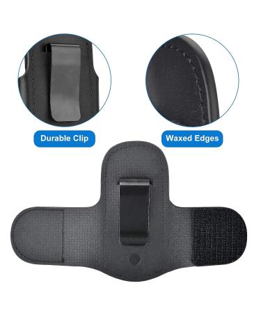 APDTEK Genuine Leather Stethoscope Holder for Littmann Stethoscopes - Left-Hand Black - Buy Online on SooperMarket.com