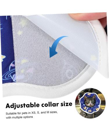 Sosoport Soft Cone for Cats Cat Donut Cat Cone Alternative Cat Cones After Surgery Waterproof Composite Cloth 26.00X26.00X0.70CM As Shown - Buy Online on SooperMarket.com