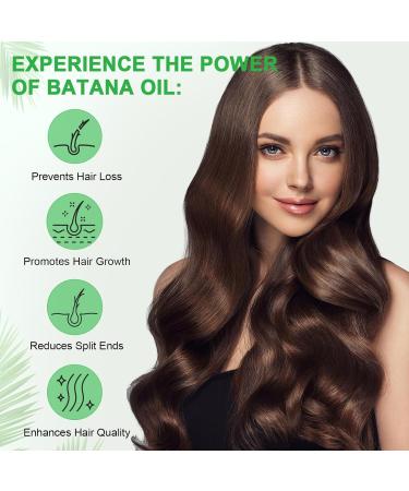 100% Pure Batana Oil for Hair Growth - Dr Sebi Organic Oil from Honduras | Prevent Hair Loss & Promote Thickness for Men & Women - 4.2 oz - Buy Online on SooperMarket.com