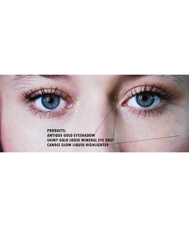 Silver Galaxy Loose Powder Mineral Glitter Eyeshadow - Talc & Paraben Free | Cruelty Free - Buy Online on SooperMarket.com