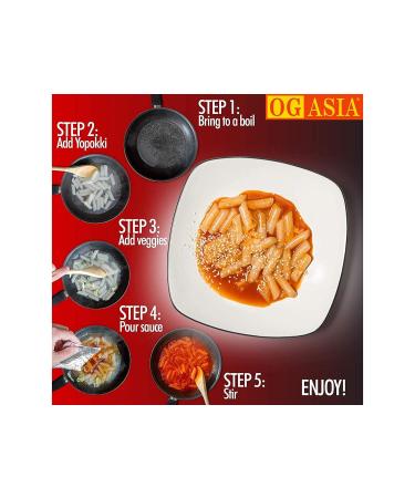Yopokki Double Pack Sweet/Spicy + Jjajang Beans - Tteokbokki Rice Cake Cups - 260g OG Asia - Authentic Korean Snack - International Shipping - Buy Online on SooperMarket.com