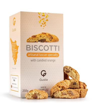 Gusta Authentic Biscotti Variety Pack from Tuscany, Italy - 6 Original Two Bites Size - All Natural Ingredients - Fresh Italian Dessert Treats - 3.3lb - Buy Online on SooperMarket.com