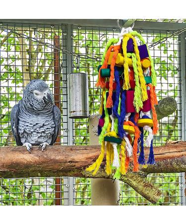 Rypet Parrot Chewing Toys for Conures, Cockatiels & African Grey - Cage Bite Wooden Blocks for Amazon Parrots - Buy Online on SooperMarket.com