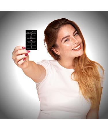 Lash Lift + Tint Aftercare Instruction Cards | 50 Pack | Boutique Marketing LLC | Eyelash Aftercare Kit - Buy Online on SooperMarket.com