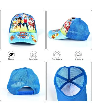 Shop Adjustable 2PC Kinder Baseball Caps for Kids - Dog Patrol Sun Protection - Buy Online on SooperMarket.com