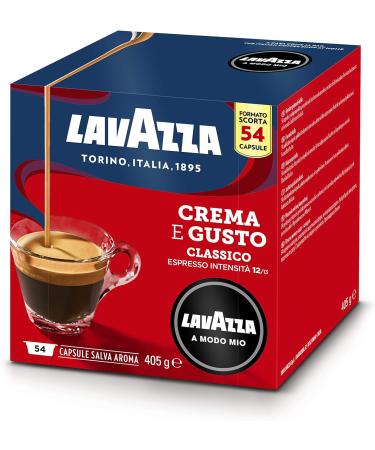 Lavazza A Modo Mio Crema e Gusto 54 Coffee Capsules (2) 54 Count (Pack of 1) - Buy Online on SooperMarket.com