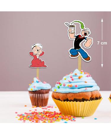 Seyal Popye cupcake topper Seyal Popye Cupcake Topper - Buy Online on SooperMarket.com