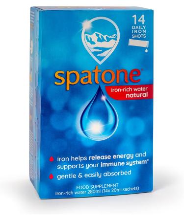 Nelsons Spatone 100% Natural Iron Supplement - 14 Sachets for Ages 2 - Buy Online on SooperMarket.com