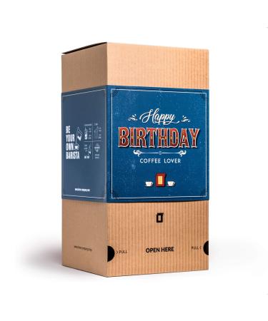 Gourmet Birthday Coffee Gift Set for Men & Women 25 of The World's Finest Single Estate Specialty & Organic Coffees | Brew & Enjoy Anytime Anywhere Birthday Gift Box