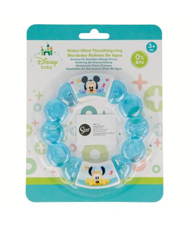 Micky Mouse bite ring with water.