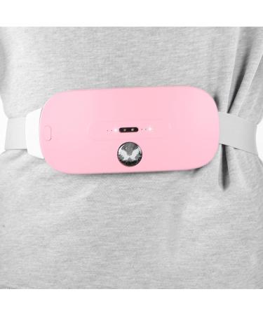 Menstrual Heating Pad - Far Infrared Warming Uterus Waist Belt for Cramp Relief (Pink) - Fast International Shipping - Buy Online on SooperMarket.com