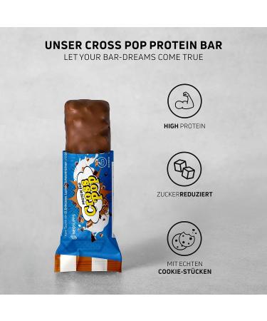 Neosupps CrossPop Cookies & Cream Protein Bar - Low Carb Low Sugar Milk Protein 40g | Best Healthy Snack - Buy Online on SooperMarket.com