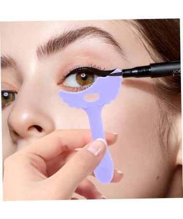 Eye eyeliner brushes Eyelorer templates 2 pieces of soft silicone eye shadow template with multifunctional winged -eyed design mask shield - Buy Online on SooperMarket.com