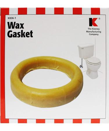 Plumb Pak K836-1 Standard Toilet Wax Gasket | For 3 or 4 Waste Lines | Honey Yellow - Buy Online on SooperMarket.com