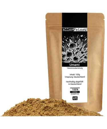 allerFeinst! - Umami spice preparation - without glutamate - Spicy all-purpose seasoning spice all-rounder 1 pack (1 x 100g)