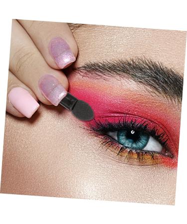 Baluue 400 Pcs Mini Eyeshadow Swab Eyelash Spoolie Mini Lip Brush Eyelash Applicator Lip Balm Brush Plastic - Buy Online on SooperMarket.com