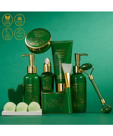 Unique Birthday Gifts for Women & Men - Eucalyptus Spa Gift Baskets & Bath Gift Sets for Ultimate Relaxation - Buy Online on SooperMarket.com