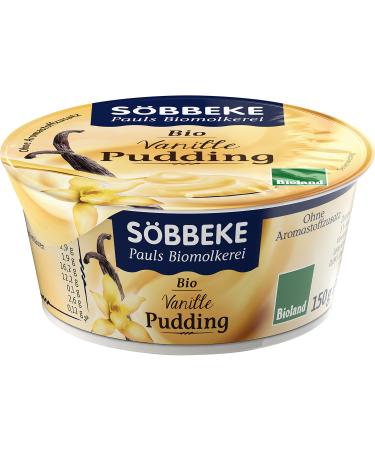S bbeke Bio Pudding Vanilla (6 x 150 gr)